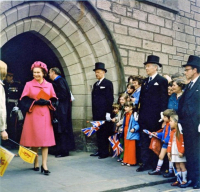 HM The Queen visits Perth on her Siver Anniversary Tour 1977